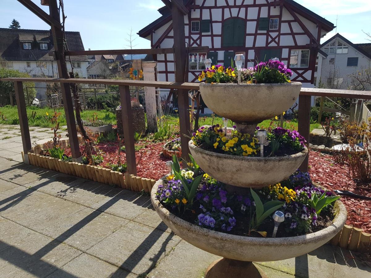 Garni-Hotel Mühletal Stein Am Rhein Exterior foto
